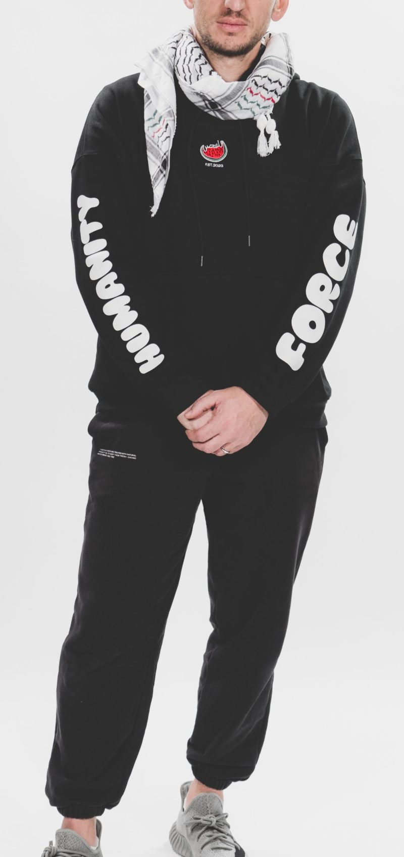 Black Oversized Hoodie for Men