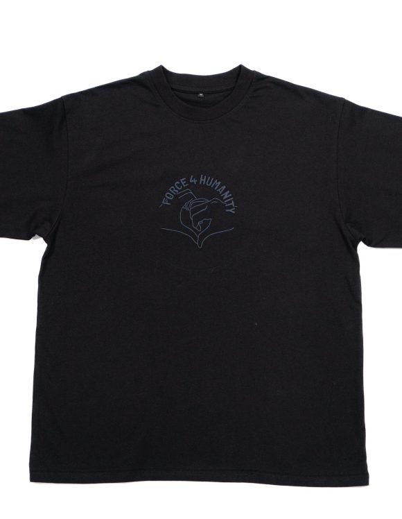 Black Oversized T-Shirt for Adults