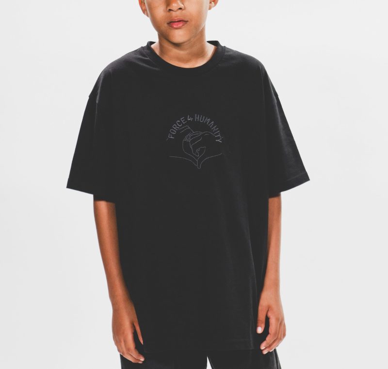 Black Oversized T-Shirt for Boys